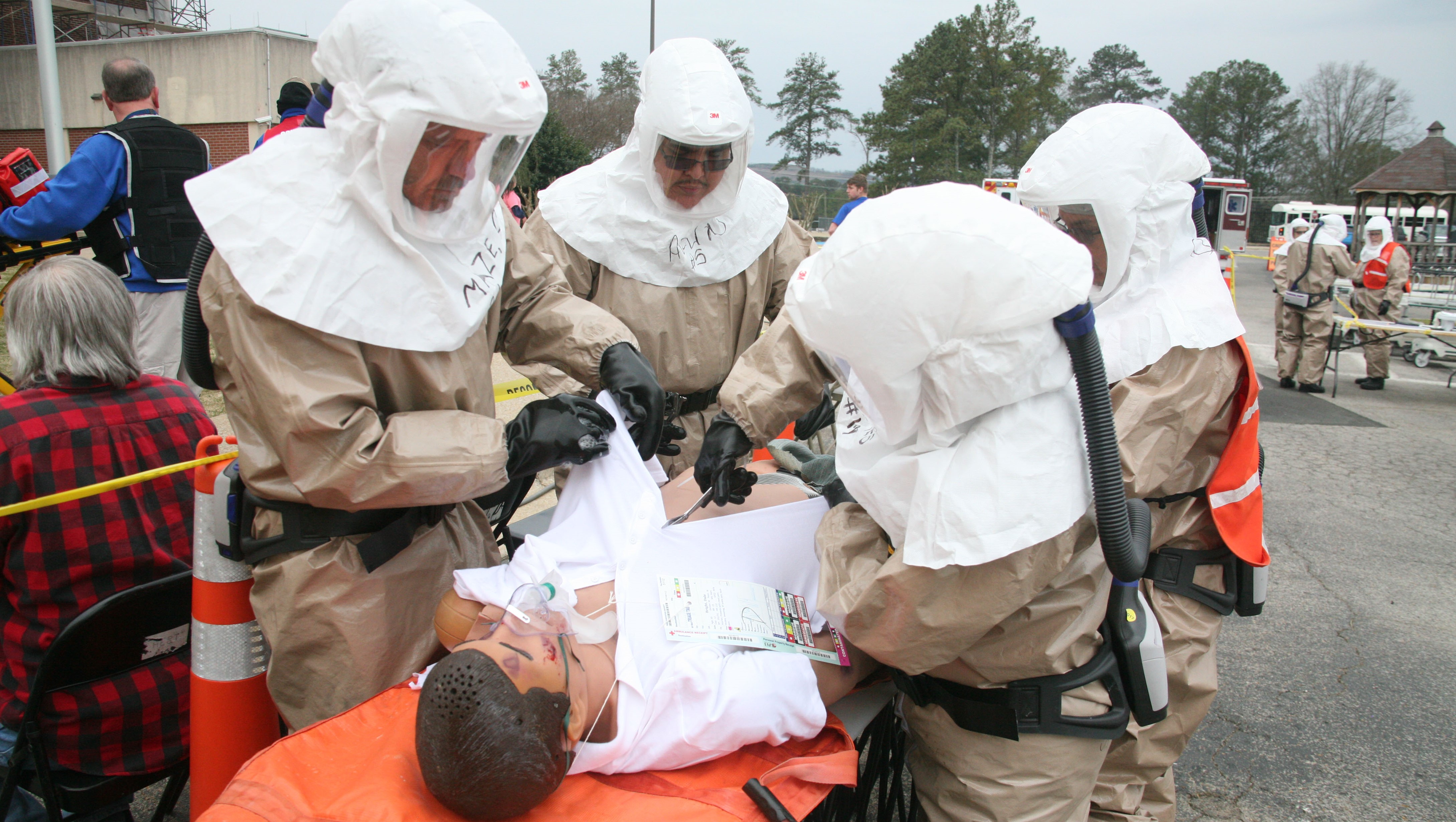Responders participate in an integrated capstone exercise during Tribal Training Week 2018.